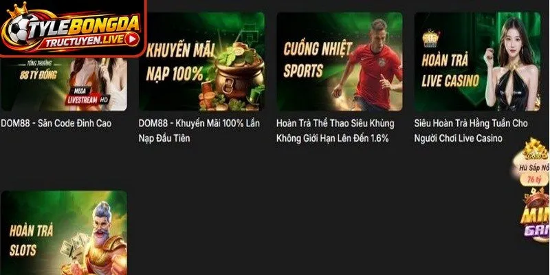 Những thành tựu nổi trội làm nên danh tiếng của nhà cái
