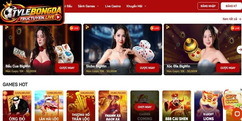 Các siêu phẩm nổi bật tại hệ thống uy tín 